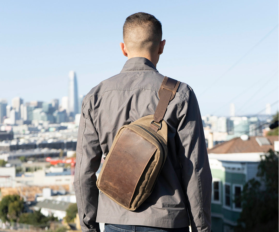crossbody bags for travel men Bag Black/Tan The Mens Crossbody Travel Bag Kiyazu combines sleek design Urbanmax Anti Theft Travel Bag,