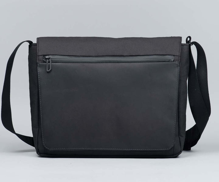 Black X-Pac® Canvas with Black Leather 