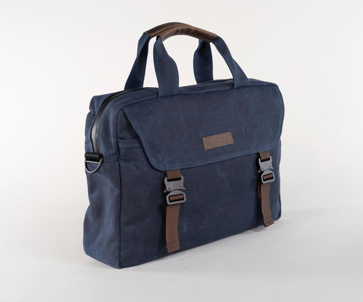 Blue Waxed Canvas