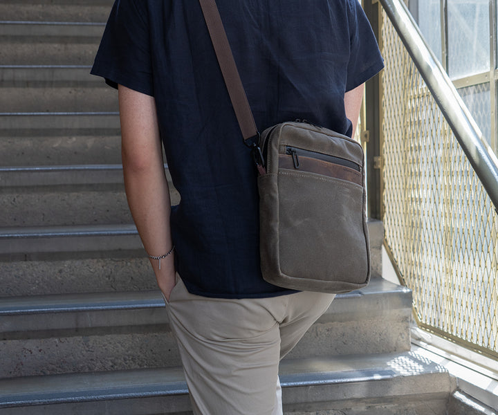 Now in Waxed Canvas (Medium)