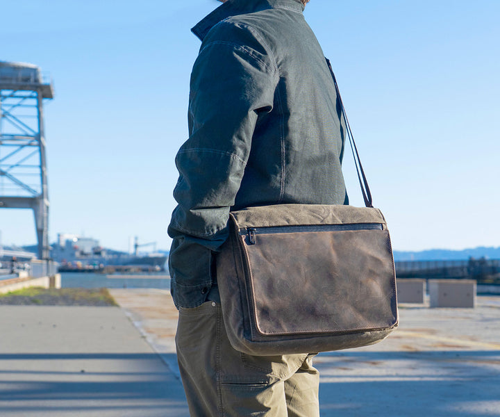 Full Size in Waxed Canvas