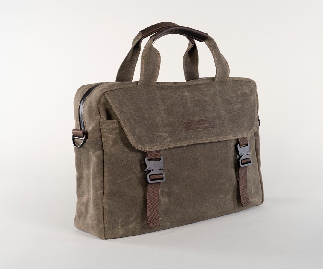 Brown Waxed Canvas