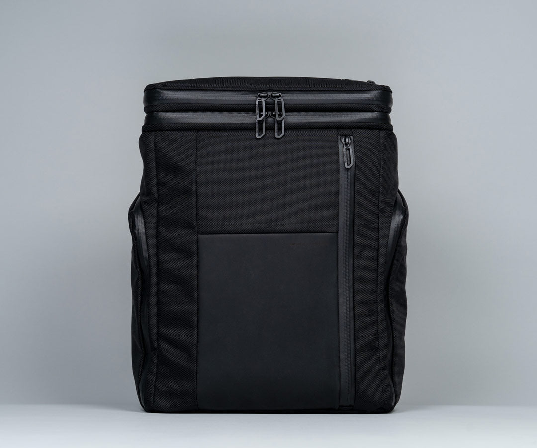 Ballistic Nylon w/ Black Leather