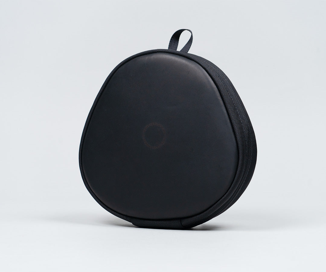 Ballistic Nylon + Black Leather