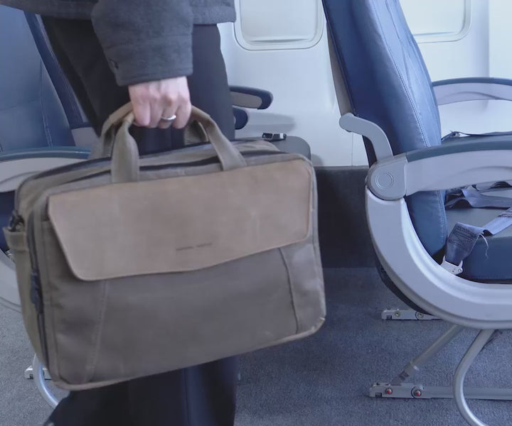 Fits under most airline seats