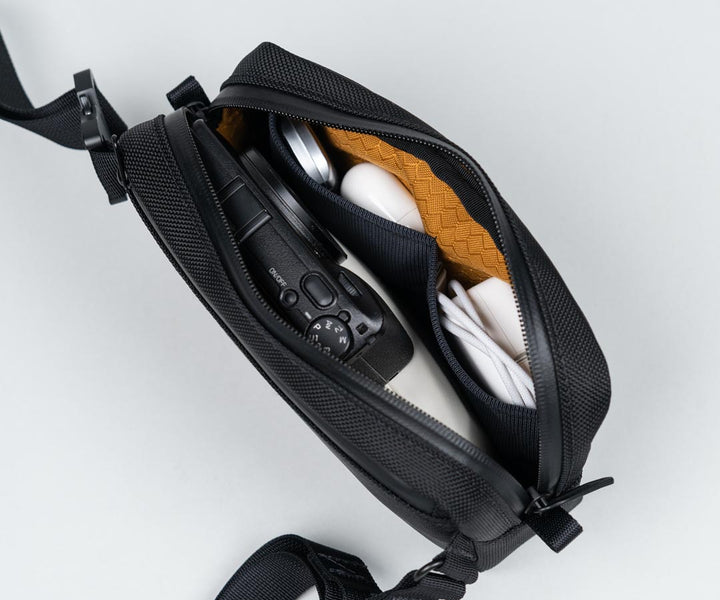 Fits camera and glasses case