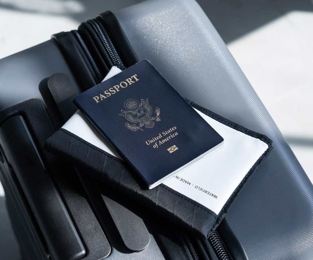 Magnetic Passport Wallet 2024, USA-Made