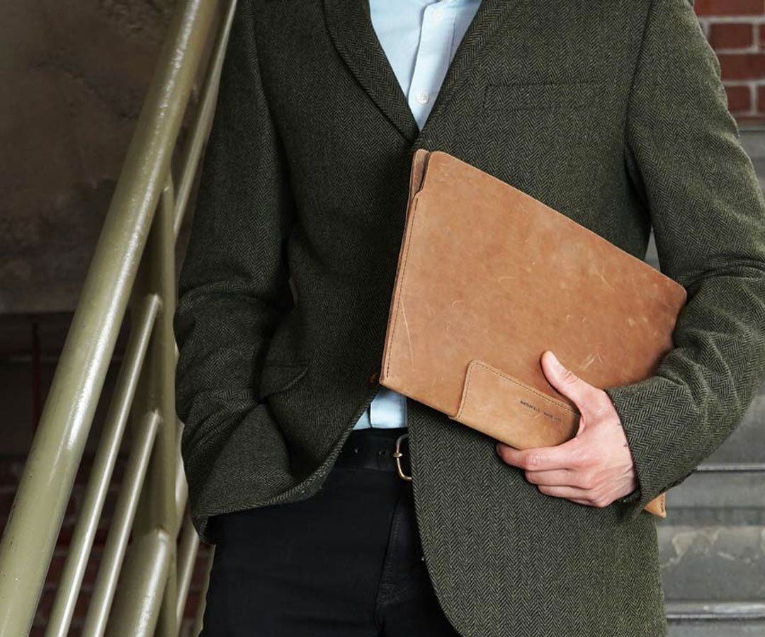 Full grain Leather Sleeve for MacBook 