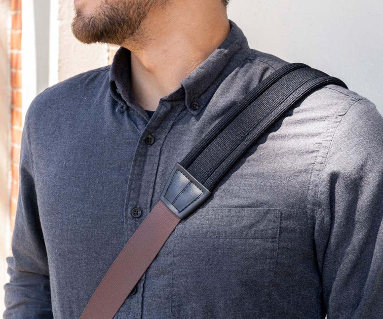 with shoulder strap