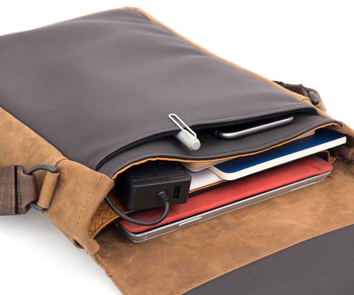 Surface Pro fit in the built-in padded compartment