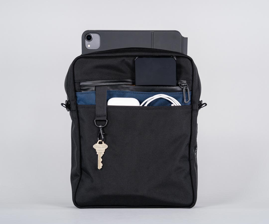 Medium Size: Fits iPad Pro + accessories