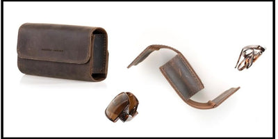 Store sunglasses and reading glasses in one case