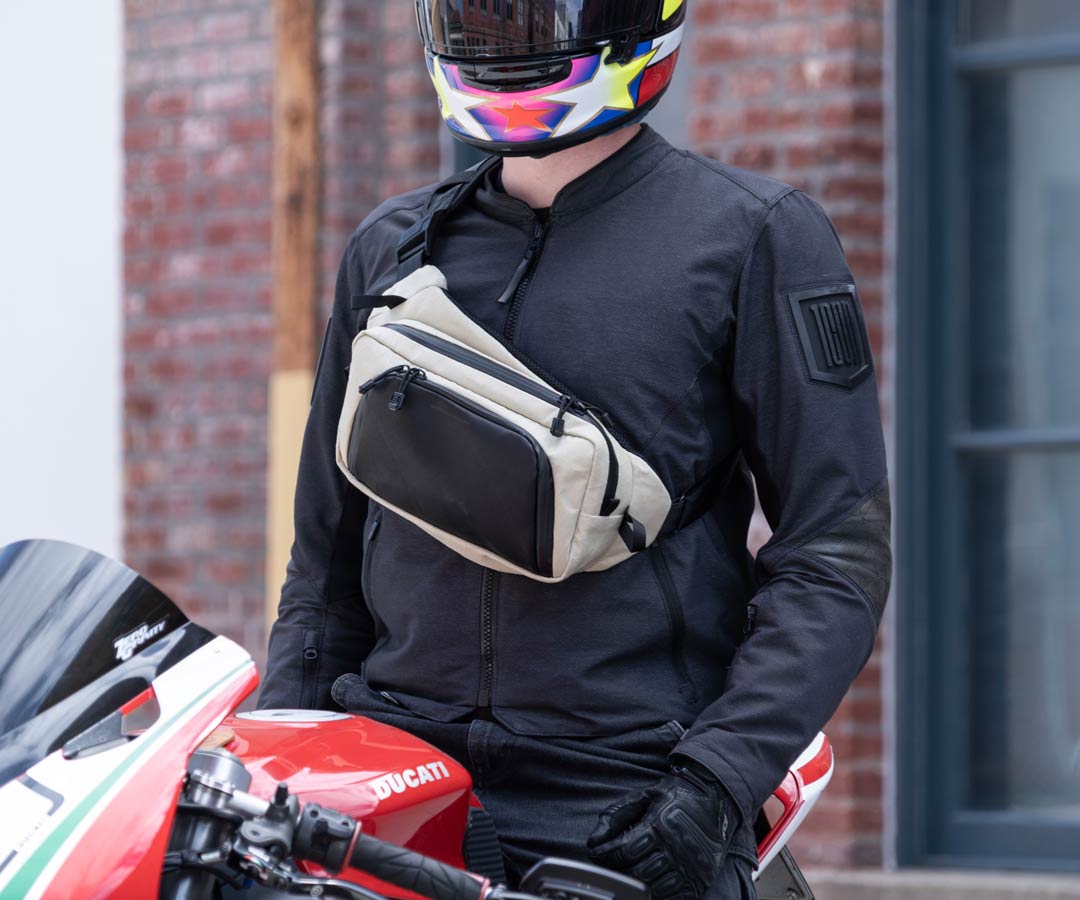Best Stylish Motorcycle Bag: The Moto Front Sling by WaterField Designs
