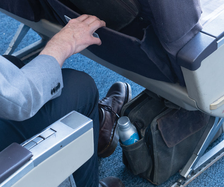 Fits under most airline seats