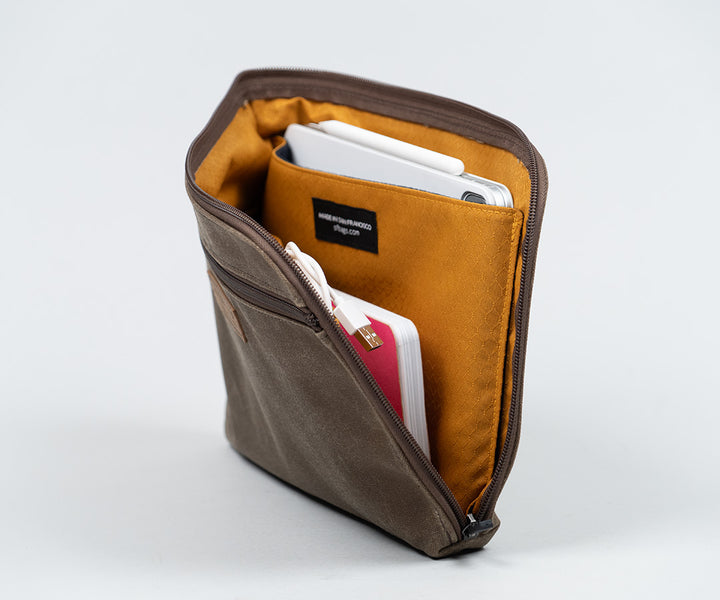 Dedicated tablet compartment 