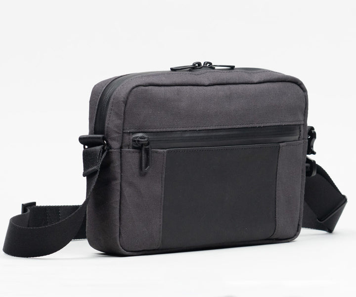 Black X-Pac® canvas + Black Leather 