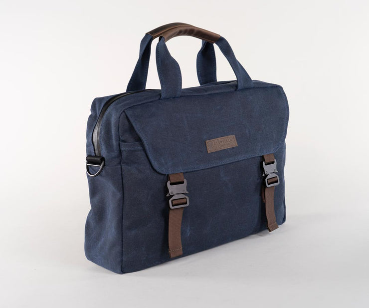 Blue Waxed Canvas