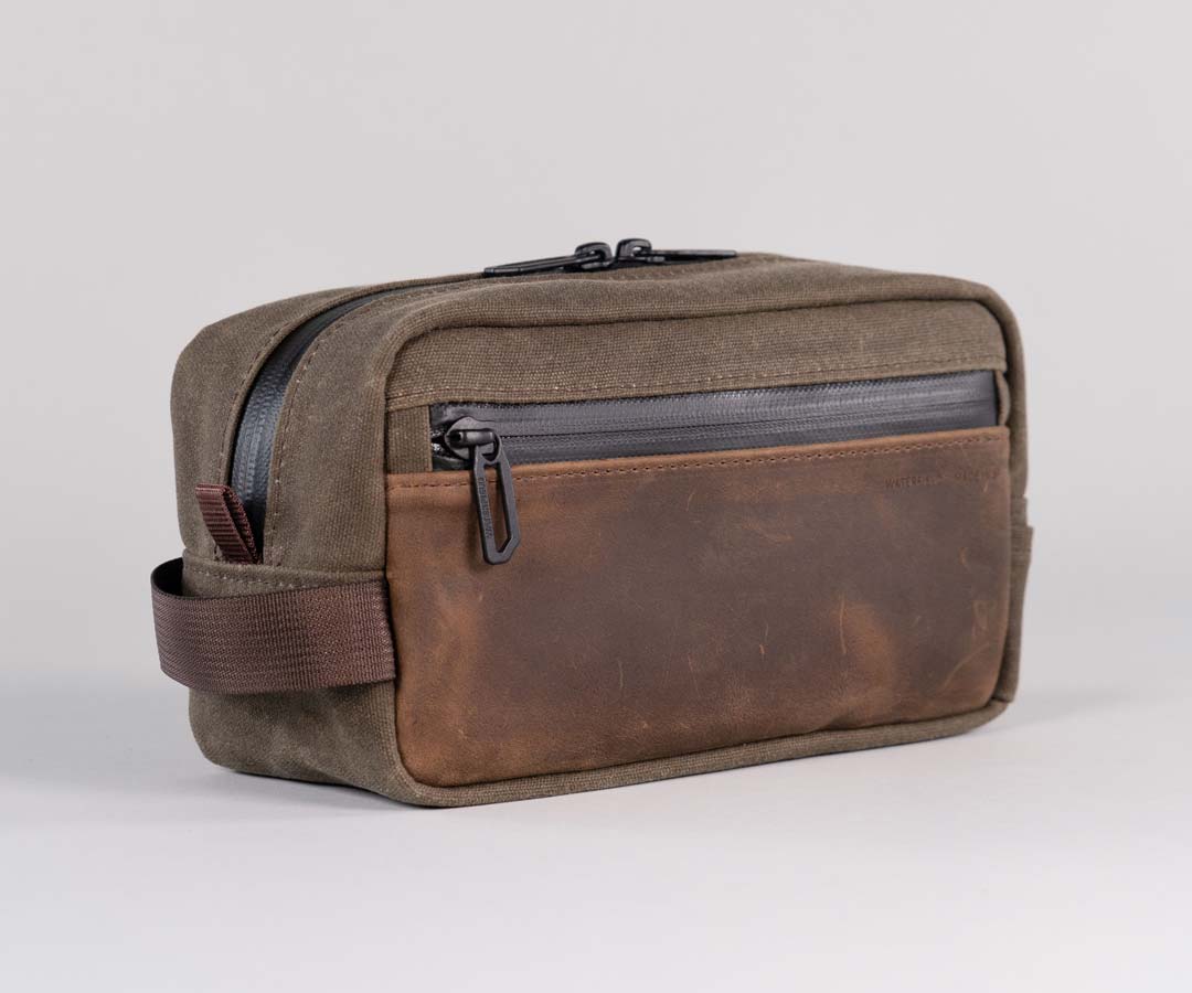 basics travel toiletry bag Heys The Basic Bag, Stone Blue up and make Basics 8" 6-Piece PVC Toiletry