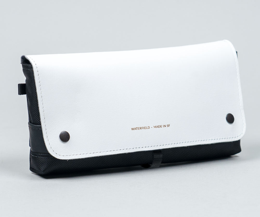 Ballistic Nylon w/ White Leather