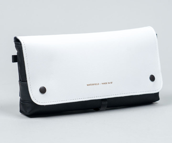 Ballistic Nylon w/ White Leather