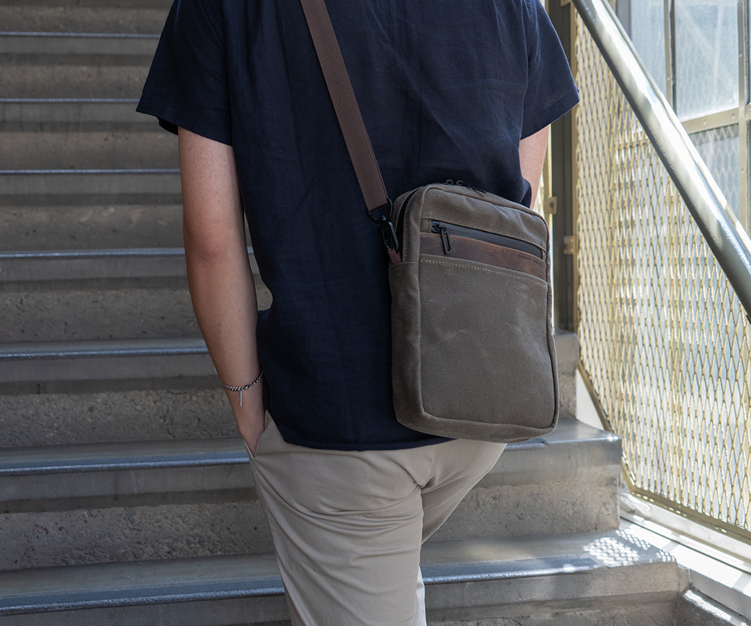 Now in Waxed Canvas (Medium)