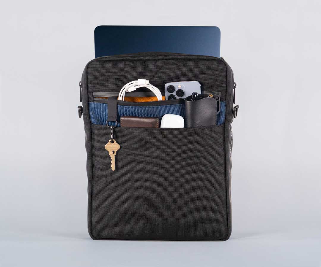 crossbody bag tablet travel Essential Crossbody | USA Made | WaterField Designs Medium - Fits 11'' iPad