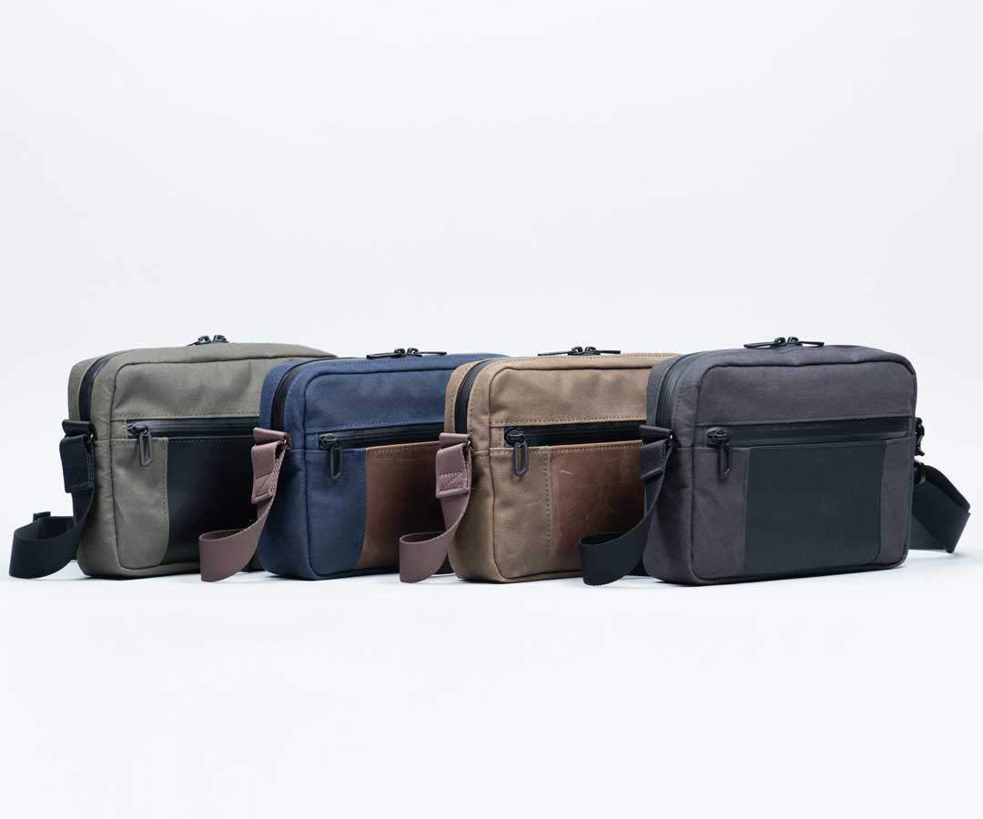 Available in traditional waxed canvas and X-Pac® canvas