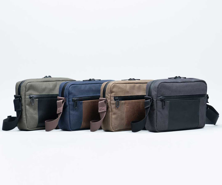 Available in traditional waxed canvas and X-Pac® canvas