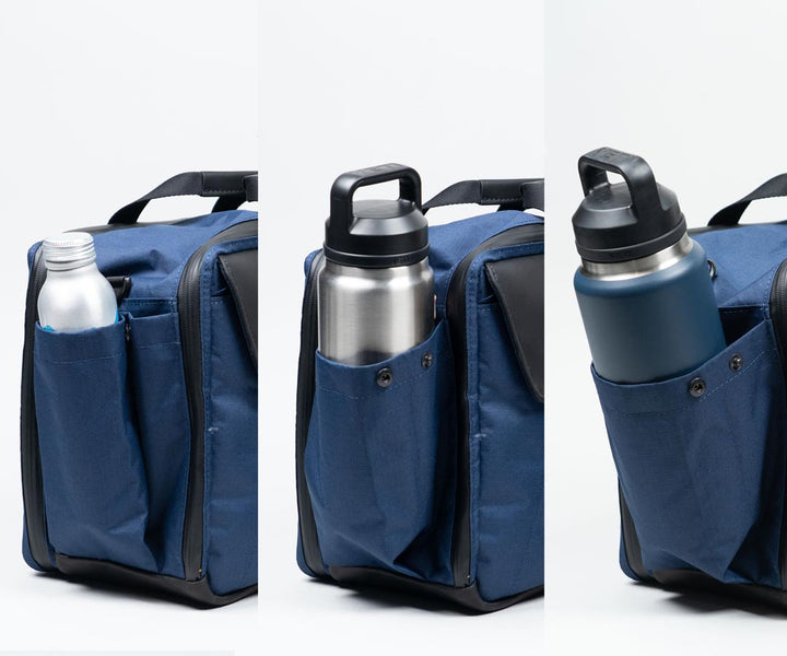 Expandable for water bottles up to 3" diameter