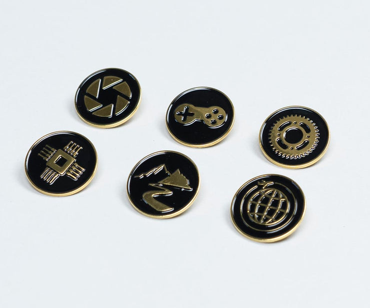 HOLIDAY GIFT — Enameled Pins