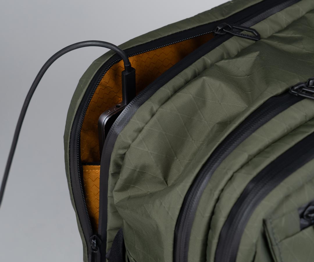 Allows in-case charging