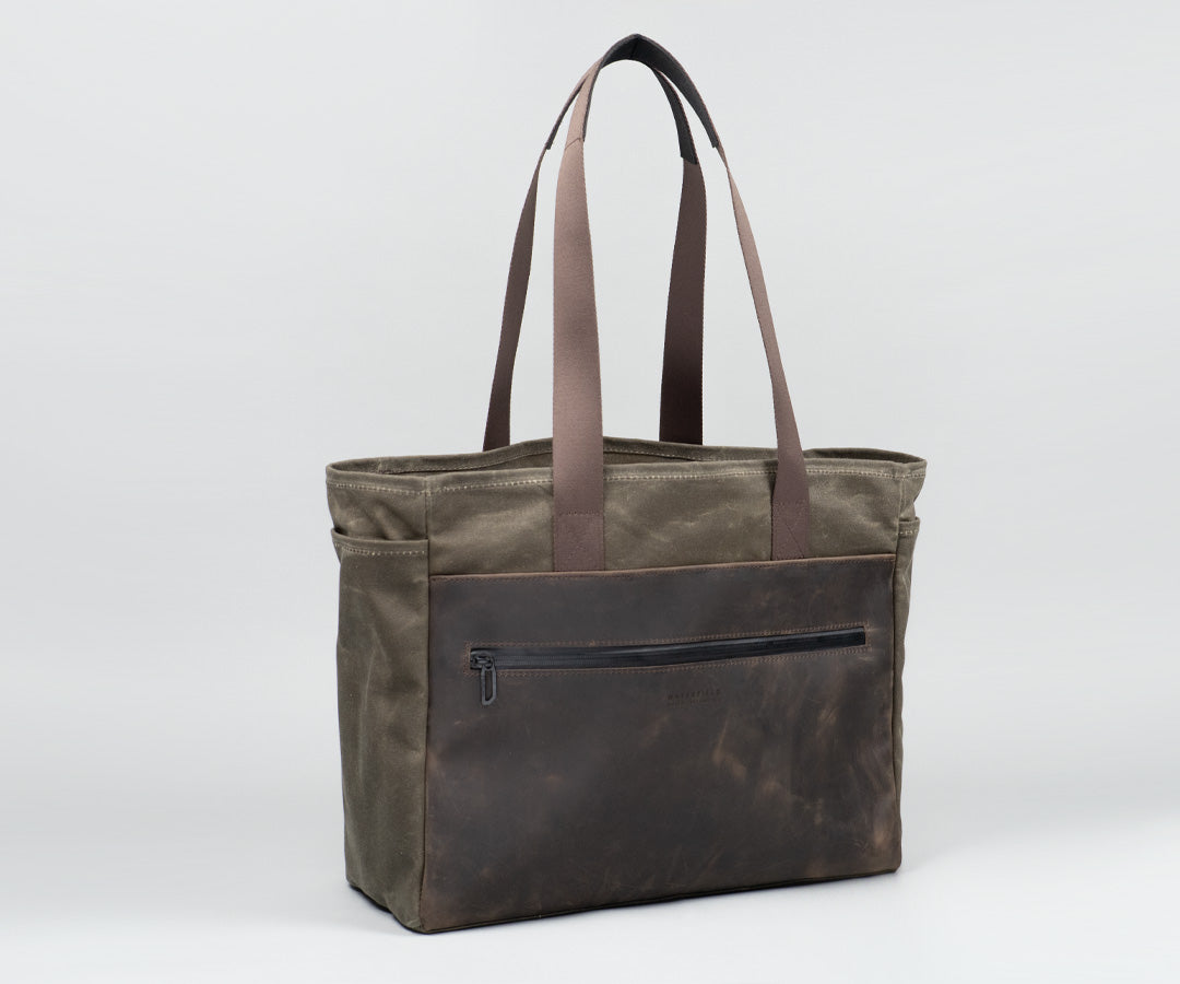 Waterfield Designs Leather Cycling Tote Bag