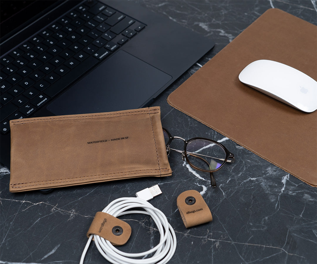 Early Bird Gift for Orders by March 8: Matching Leather Accessory Set