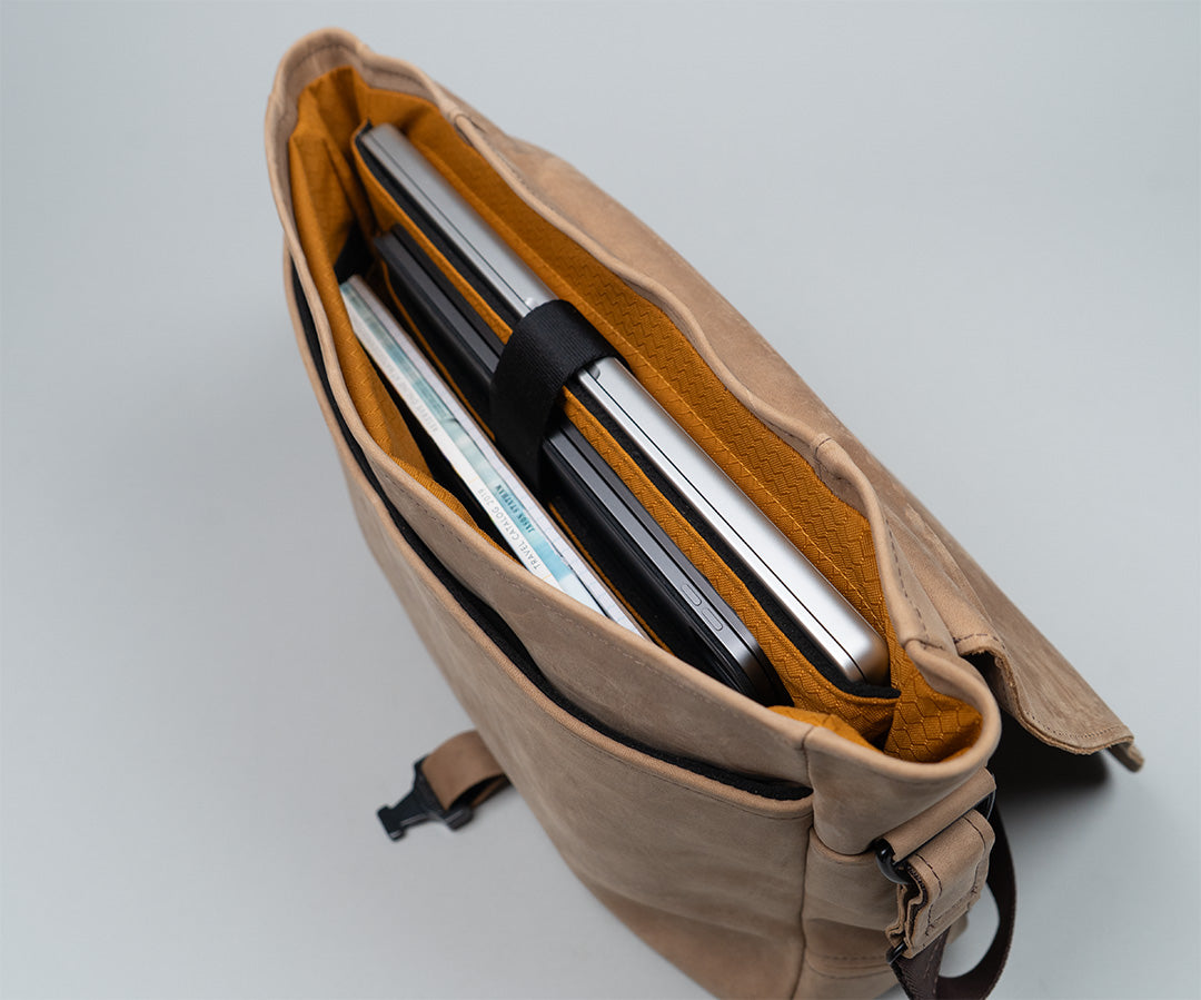 Executive Leather Laptop Messenger USA Made WaterField Designs