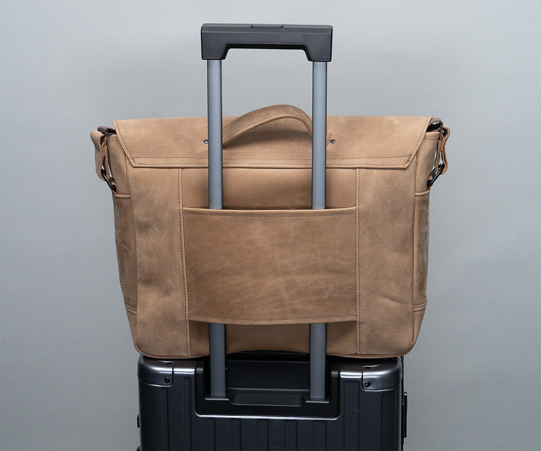 Slot for carry-on handles