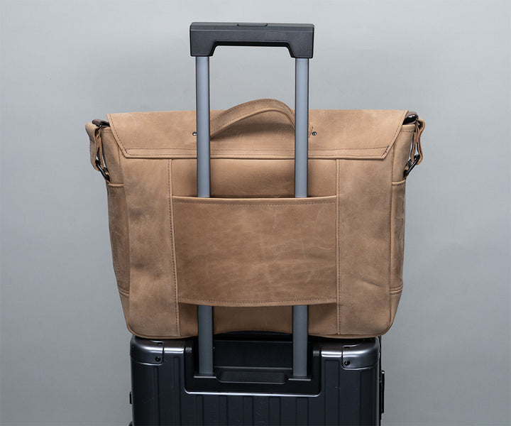 Slot for carry-on handles
