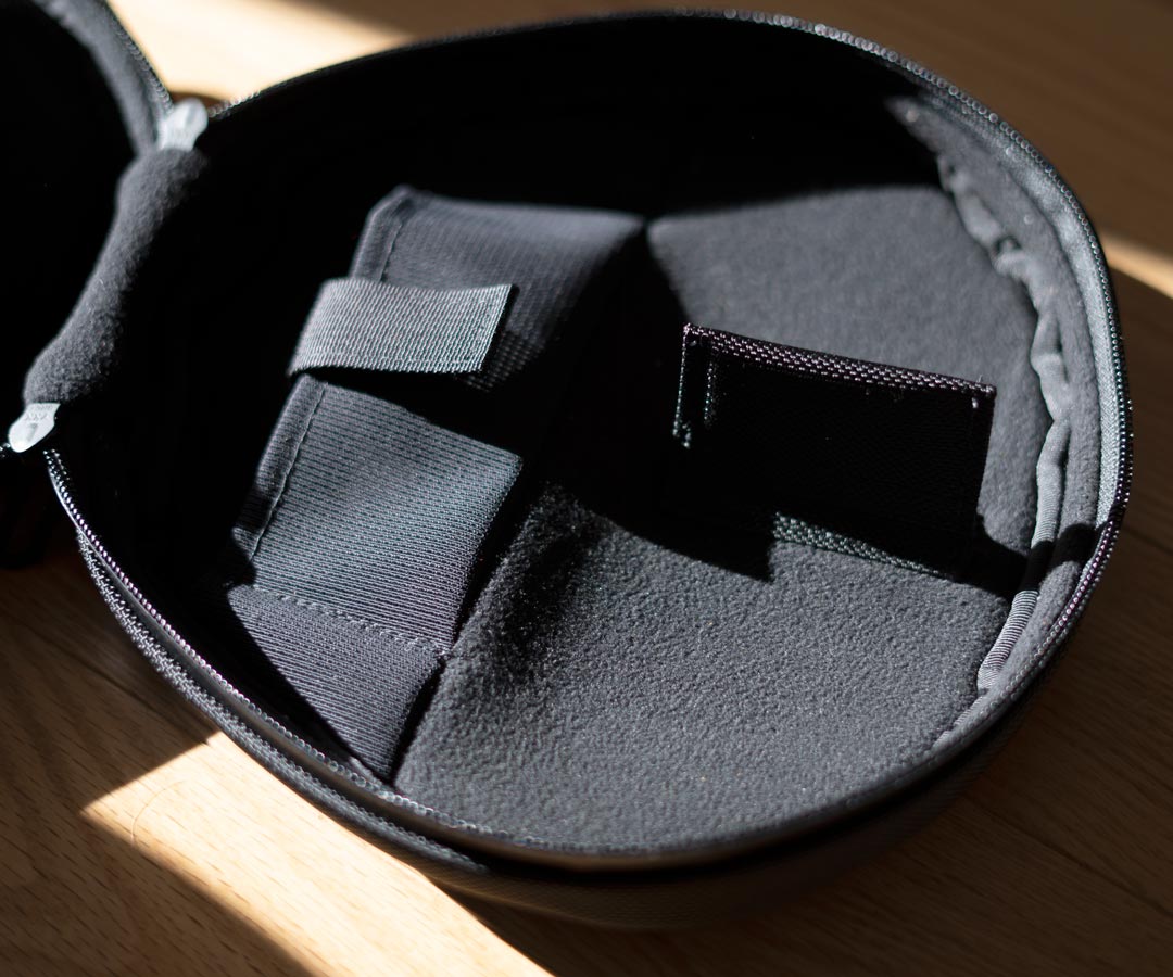 Soft padded interior