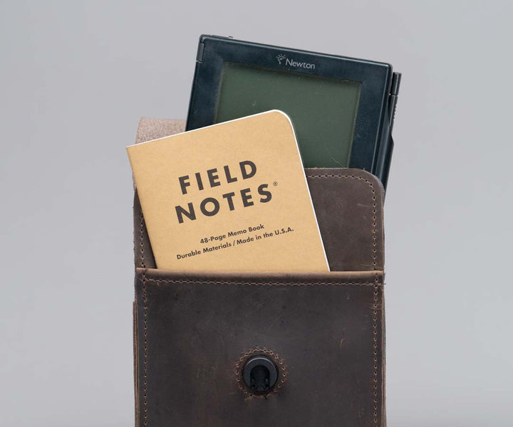 Front pocket for old-school writing tool