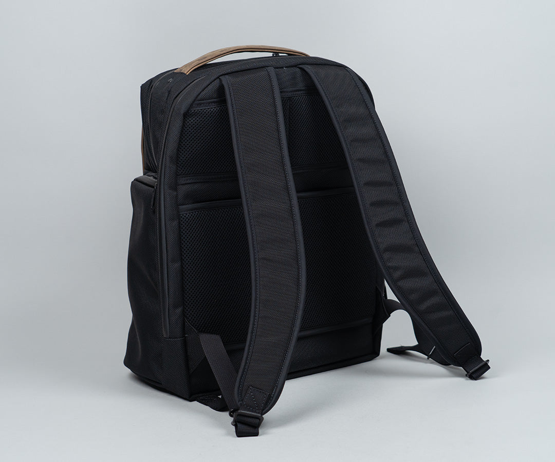built laptop backpack large Pro Executive Laptop Backpack 2024, Chocolate Leather / No, thanks. by WaterField Designs, Leather Laptop Backpack, Mens Leather Laptop Backpack