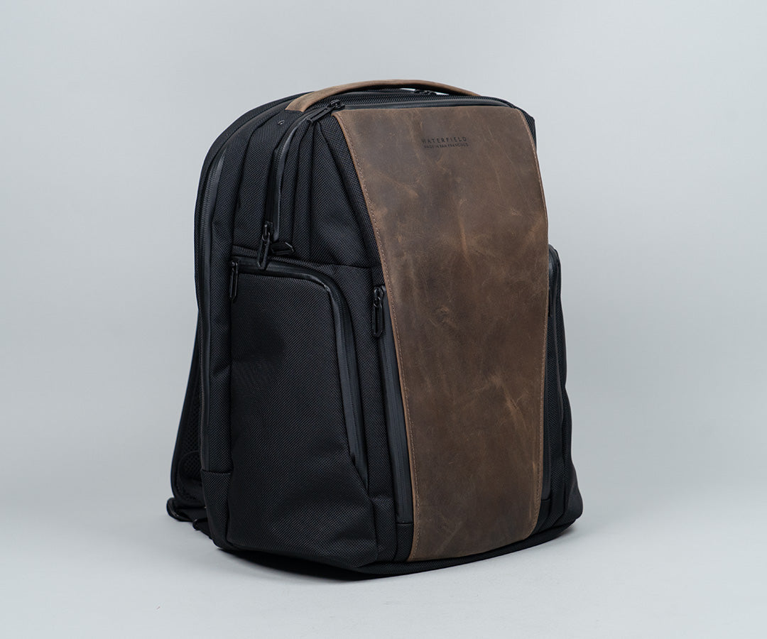 16 laptop backpack with embossed branding Printualist Personalized Custom Business Computer internal zip pocket Embroidered Backpacks | Custom Company