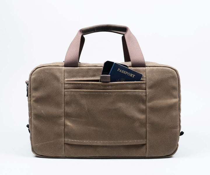 Back - includes secret back pocket with magnetic closure