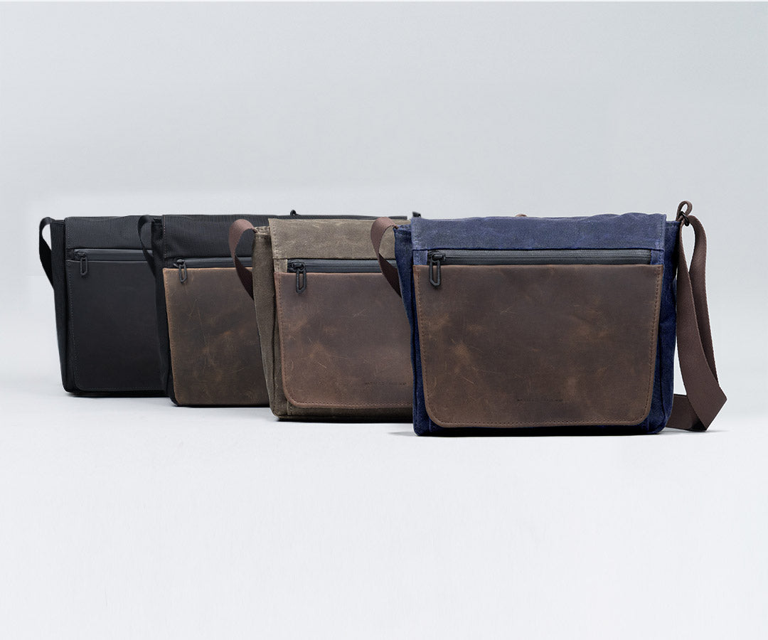 In Waxed Canvas or Ballistic Nylon