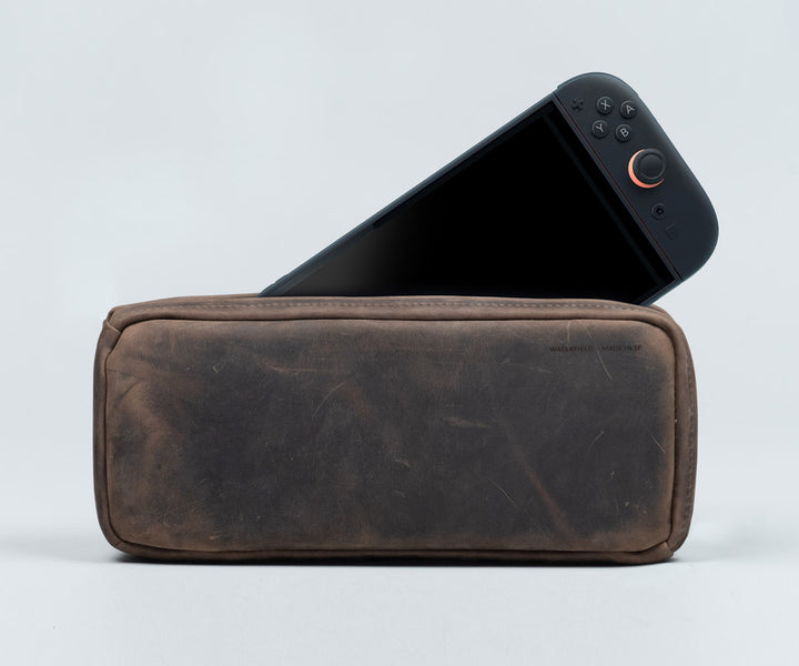 All-leather Magnetic Case for Switch 2