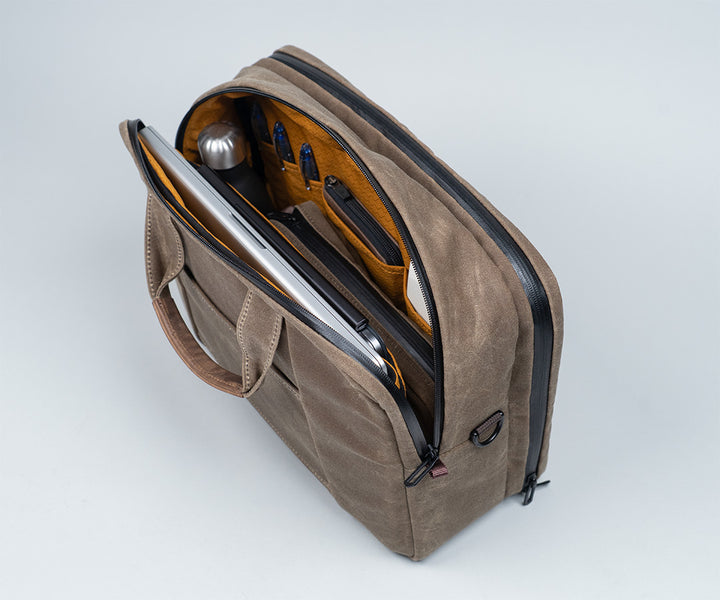Full  Sizes have deeper briefcase section than Slim sizes