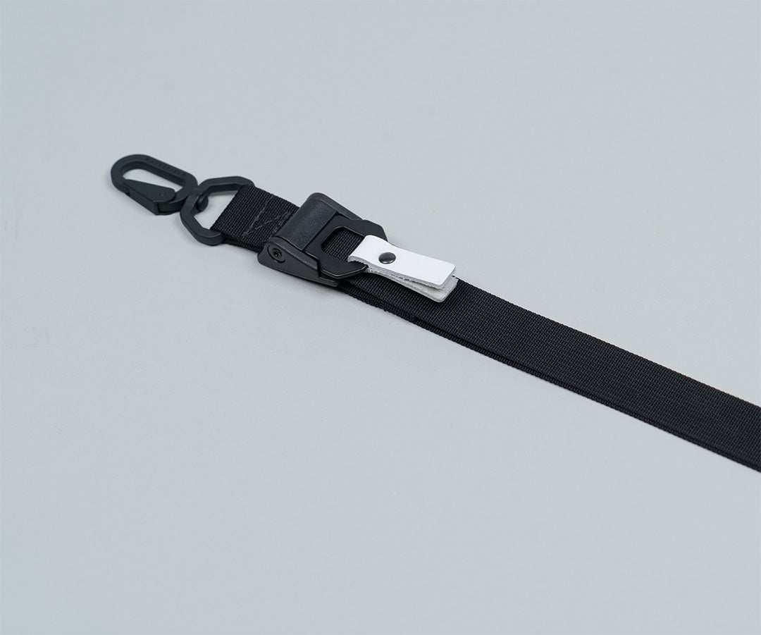Black with White Leather