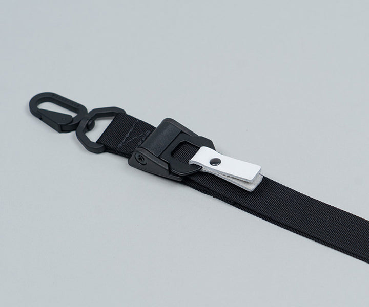 Black with white leather