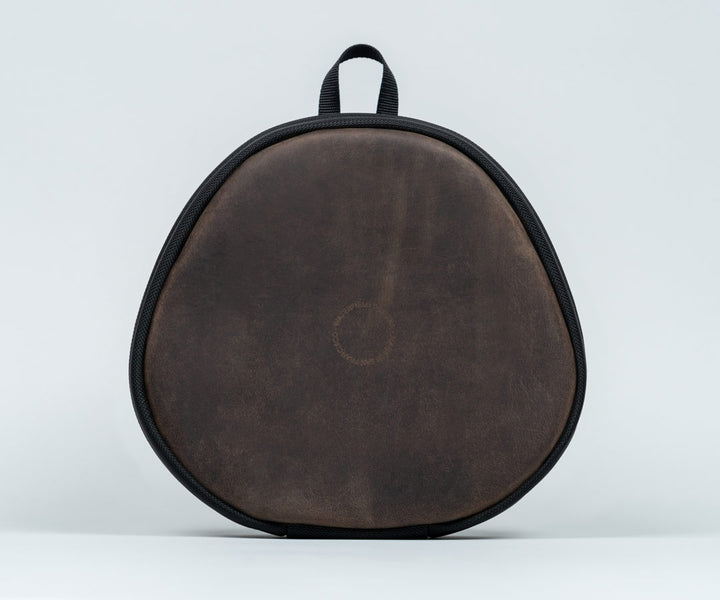 Ballistic Nylon + Chocolate Leather