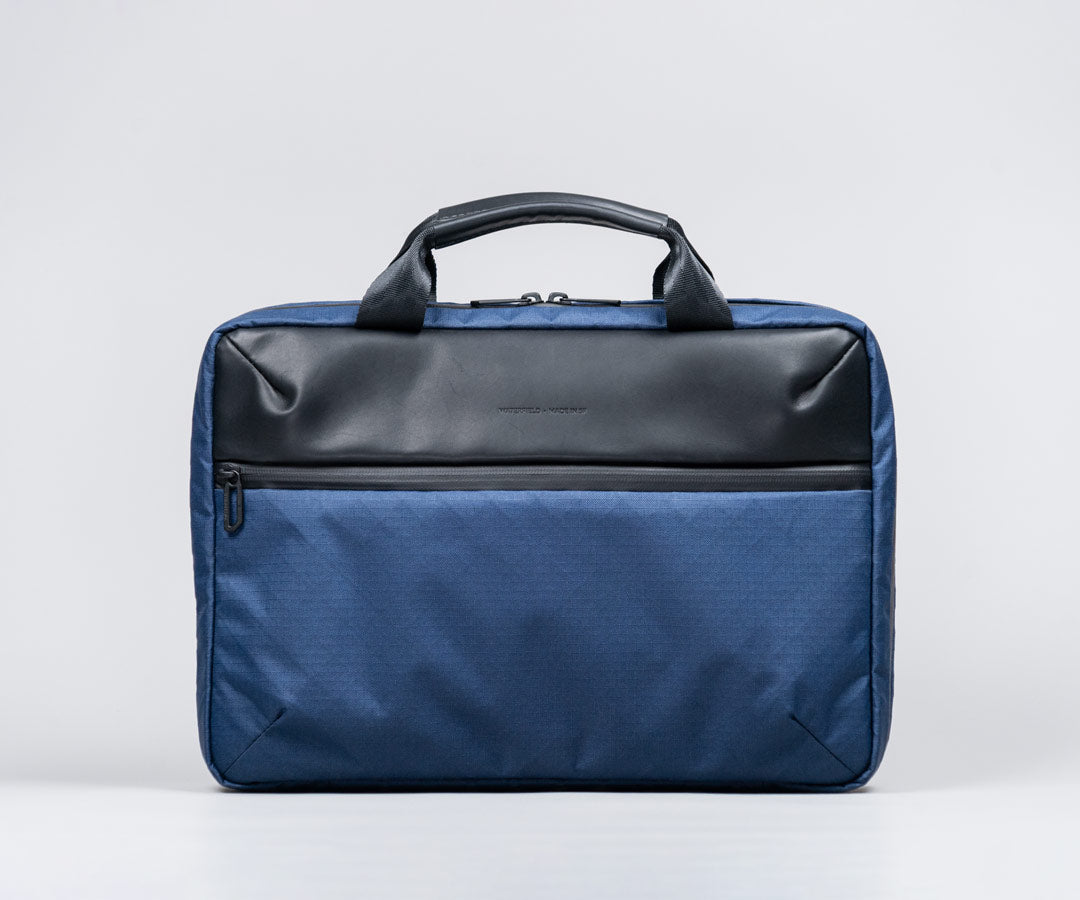 Navy EcoPack + Black Leather
