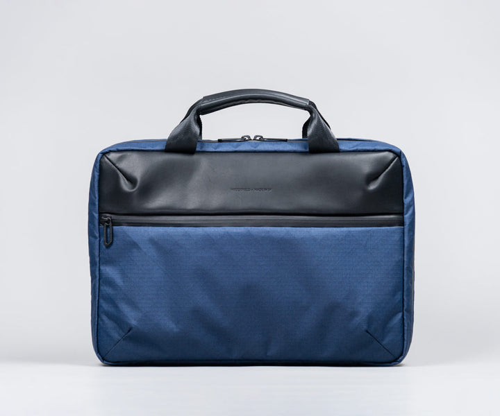 Navy EcoPack + Black Leather