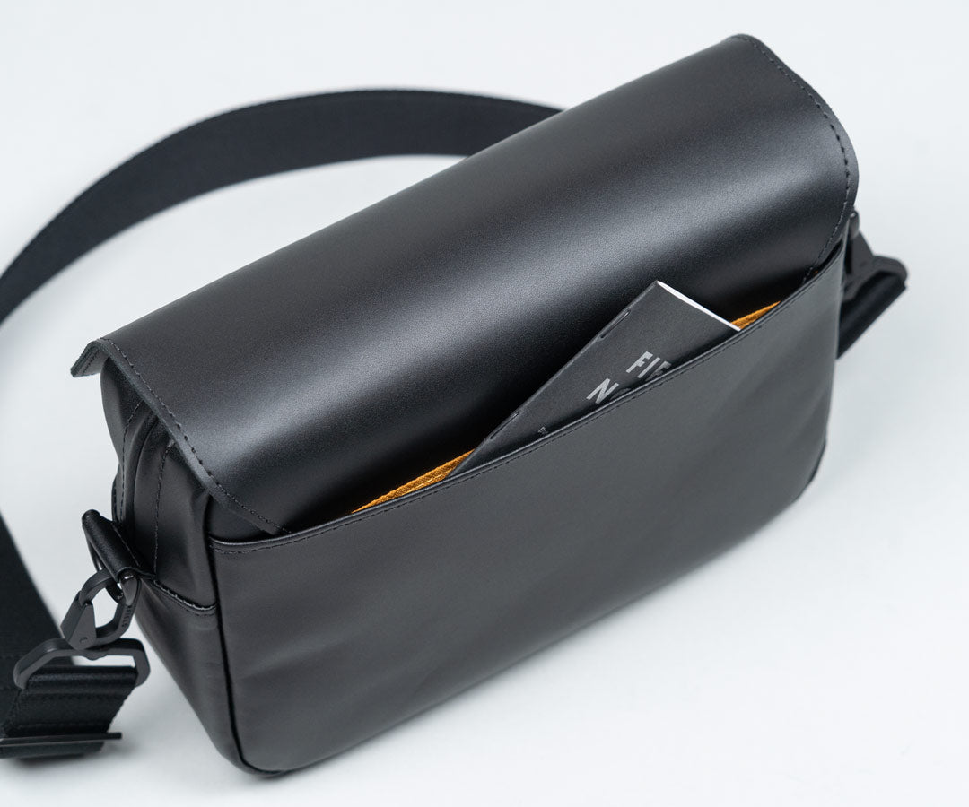 Back pocket for frequently-accessed items 